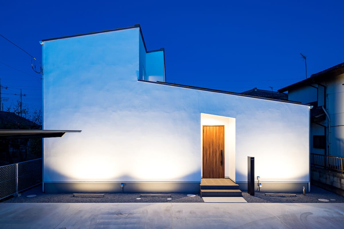 奥様がどうしても<br/>中庭が欲しかったお家